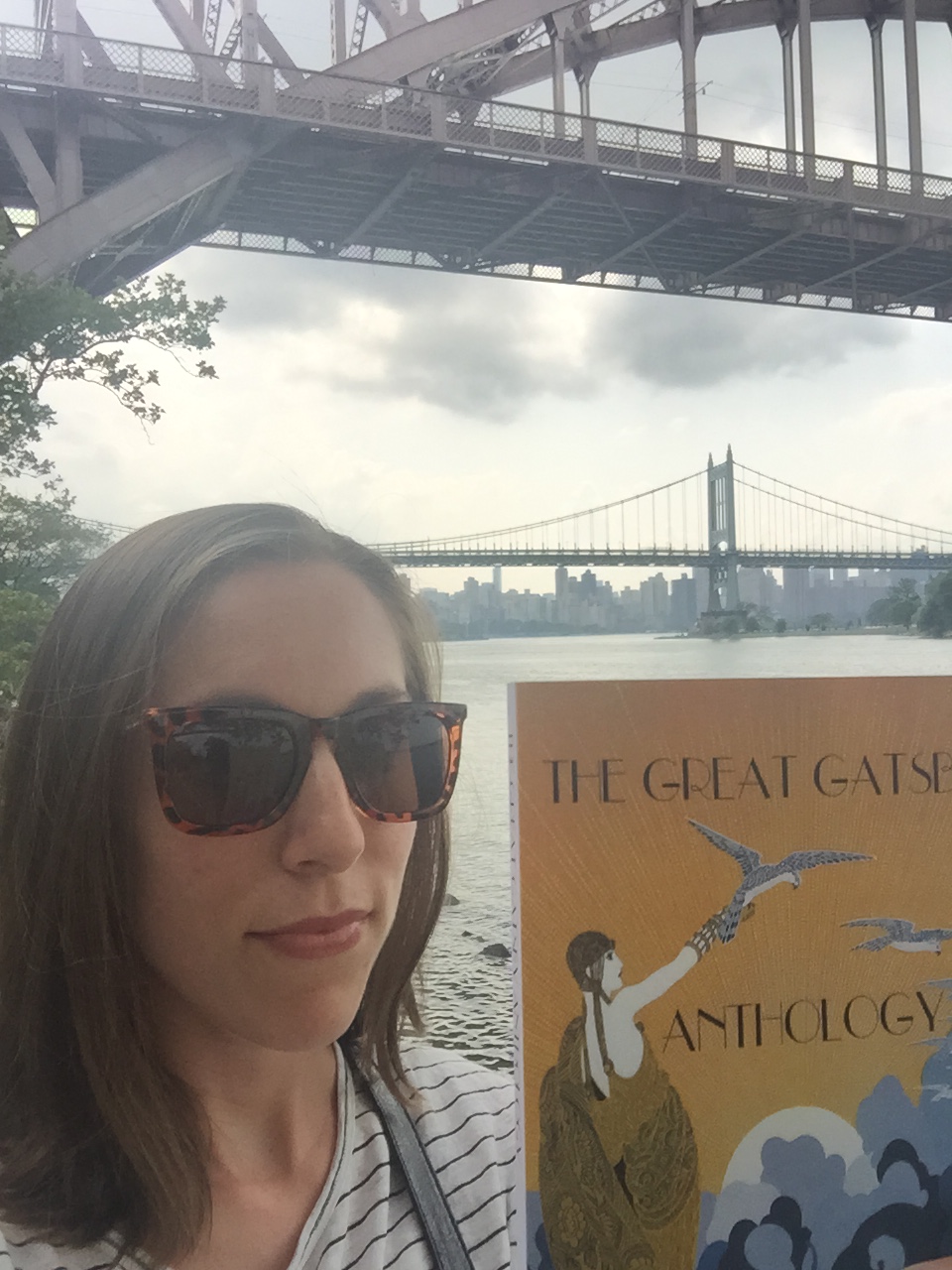 PHOTO: Poet <b>Rachel Voss</b> with her copy of The Great Gatsby Anthology in ... - voss